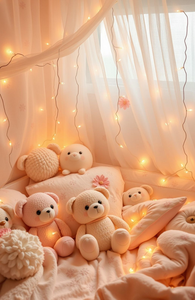 Soft Girl Aesthetic AI Wallpaper