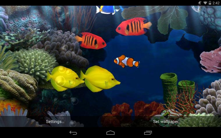 [46+] Live Aquarium Wallpaper Free Download on WallpaperSafari