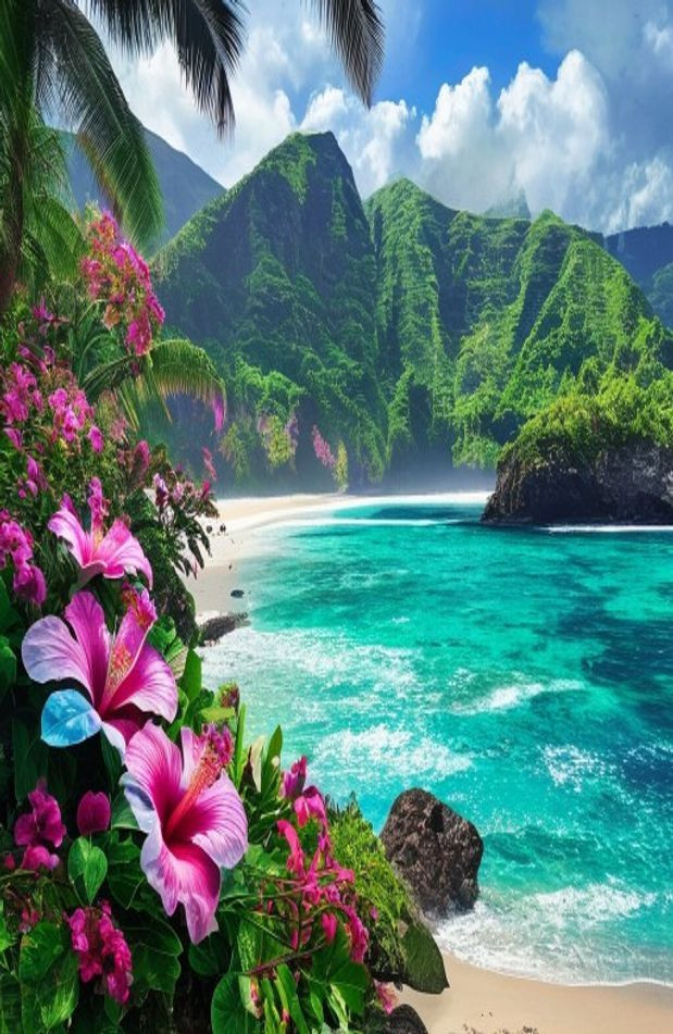 Hawaii AI Wallpaper Screensavers