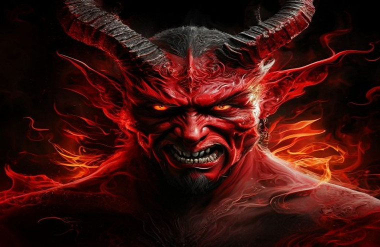 Red Devil AI Wallpaper