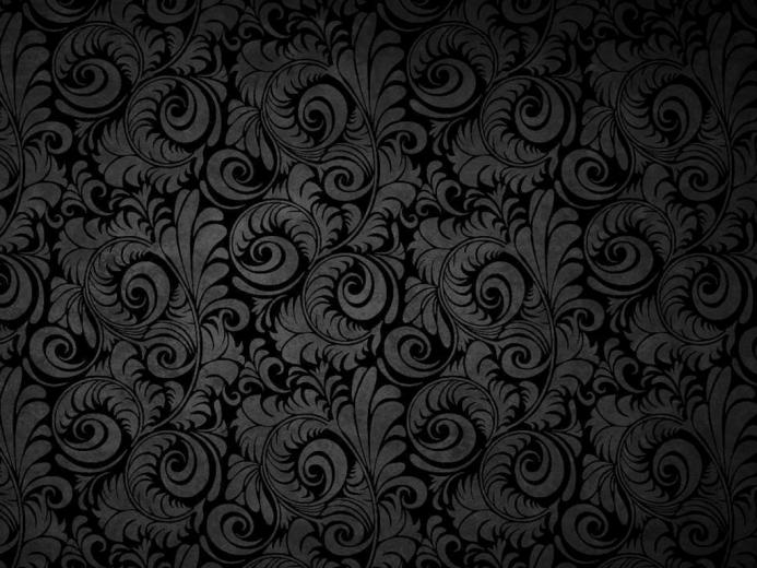 Free download black floral texture pattern design wallpaper background ...