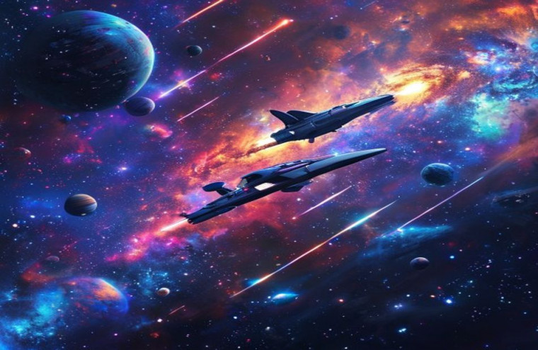 Star Wars Space AI Background Hq