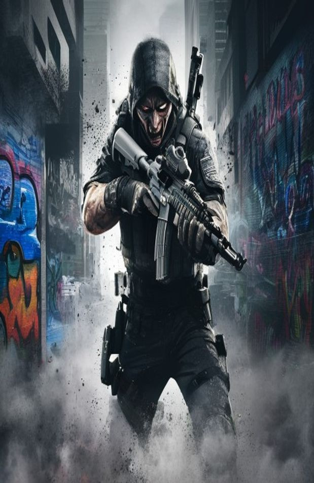 Cs Go Terrorist AI Wallpaper