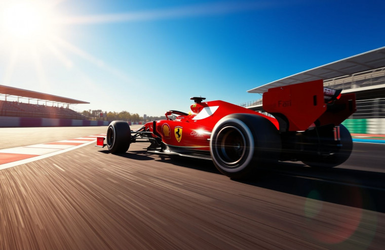 Ferrari F1 AI Wallpaper