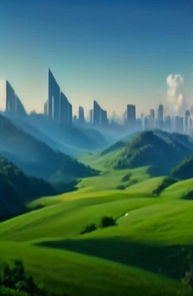 Dual Monitor AI Wallpaper