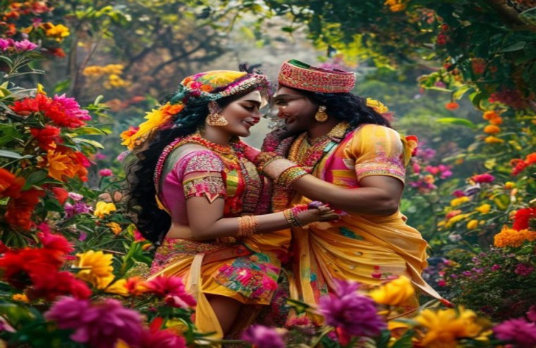 Geetha Govindam AI Wallpaper