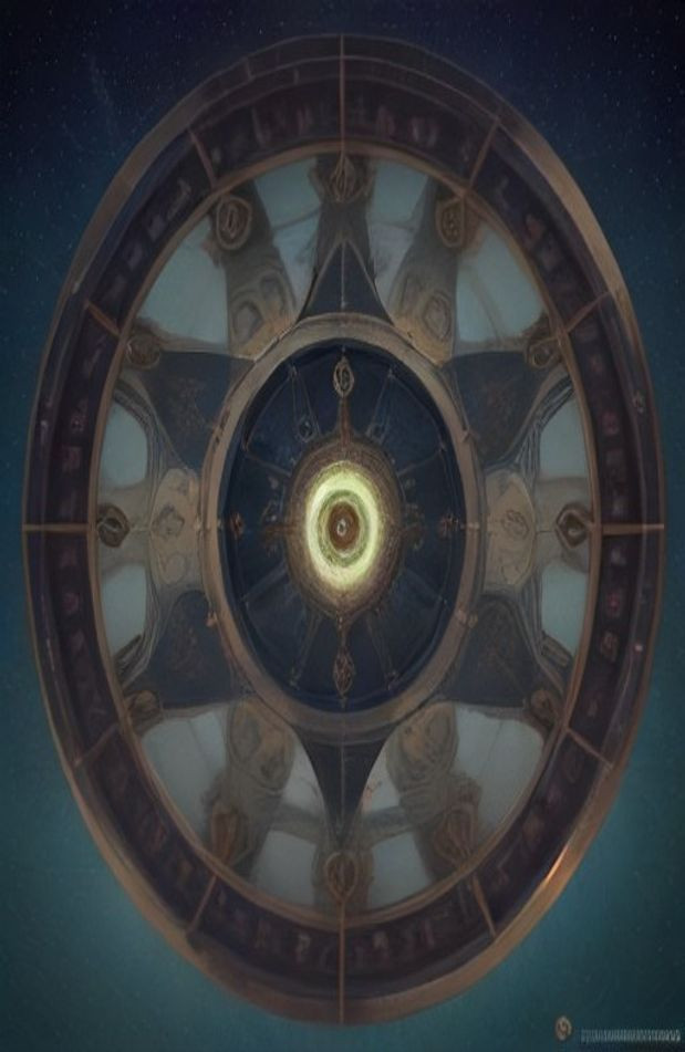 Wheel Of Time AI Wallpaper