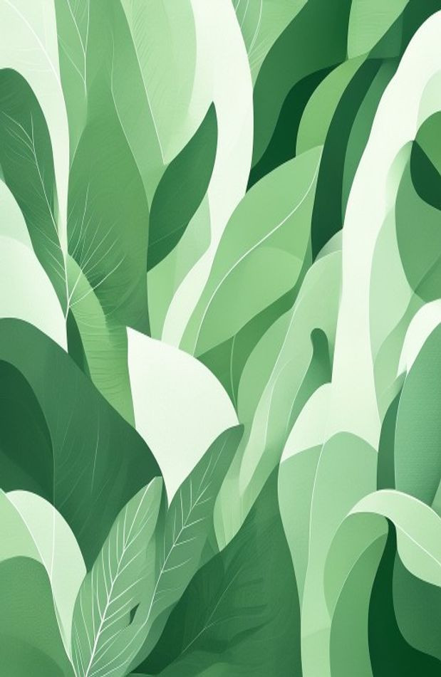 Green Color AI Background AI Wallpaper