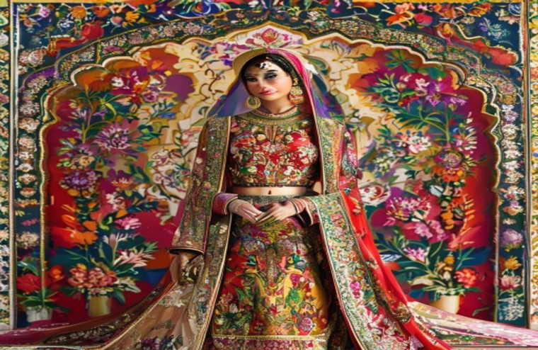 Bridal AI Wallpaper Pakistani
