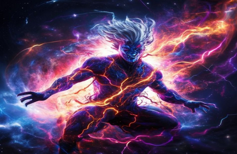 Cosmic Garou AI Wallpaper
