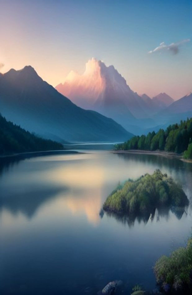 Heaven Image AI Background