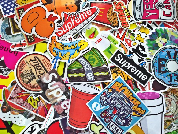 Free download Sticker Bomb 06 iHateDecals Sticker bomb Papel de parede
