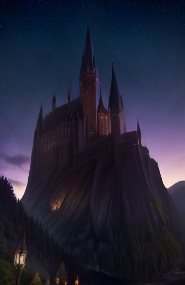 Harry Potter Hogwarts AI Wallpaper