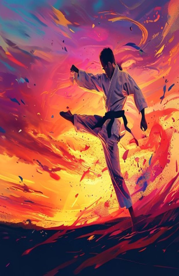 Karate AI Wallpaper