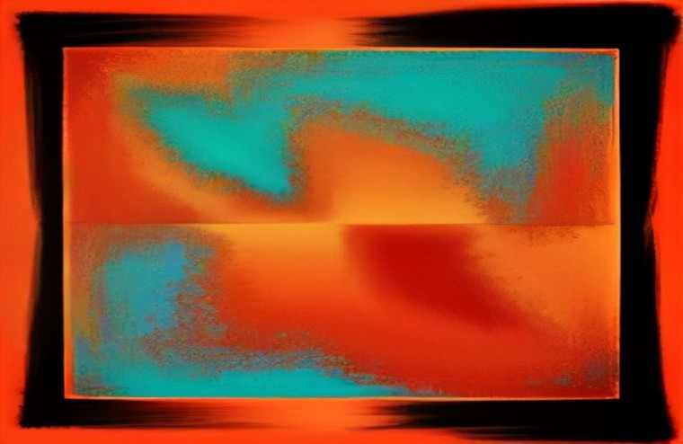 Orange AI Background HD