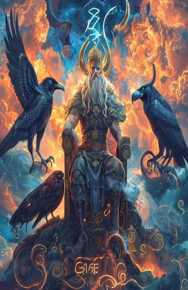 Norse Mythology AI Wallpaper