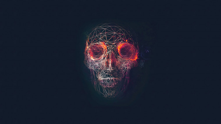 🔥 [100+] Abstract Skull Wallpapers | WallpaperSafari