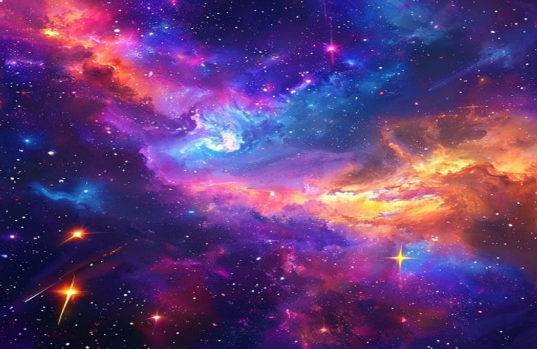 Star Wars Space AI Background Powerpoint