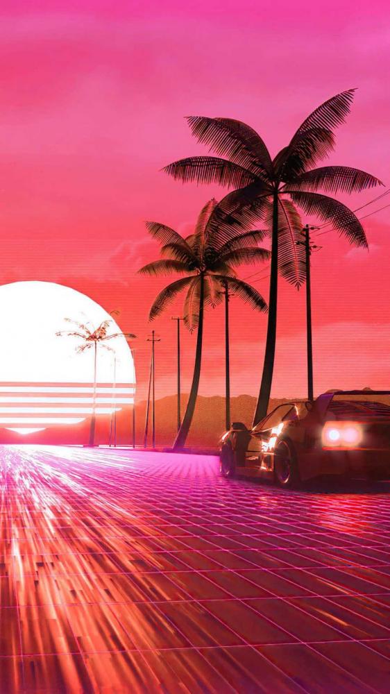 10 Palm Tree Vaporwave Wallpapers WallpaperSafari 10 Palm Tree Vaporwave Wallpapers WallpaperSafari