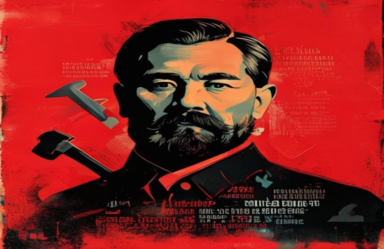 Lenin AI Wallpaper
