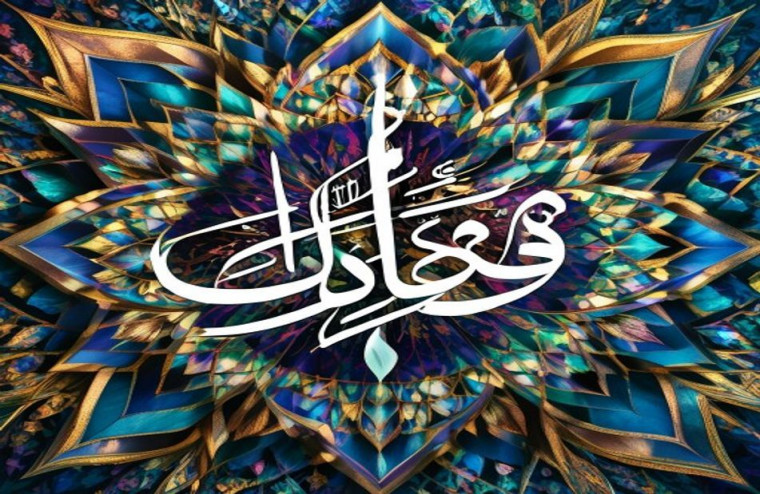 Beautiful Allah AI Wallpaper