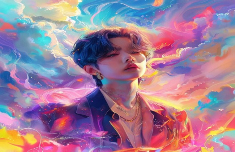 Jungkook Euphoria AI Wallpaper