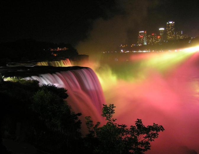 Free download File Name Colorfull Niagara Falls Beautiful Night ...