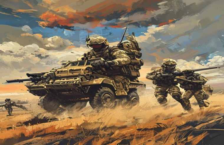Army AI Background