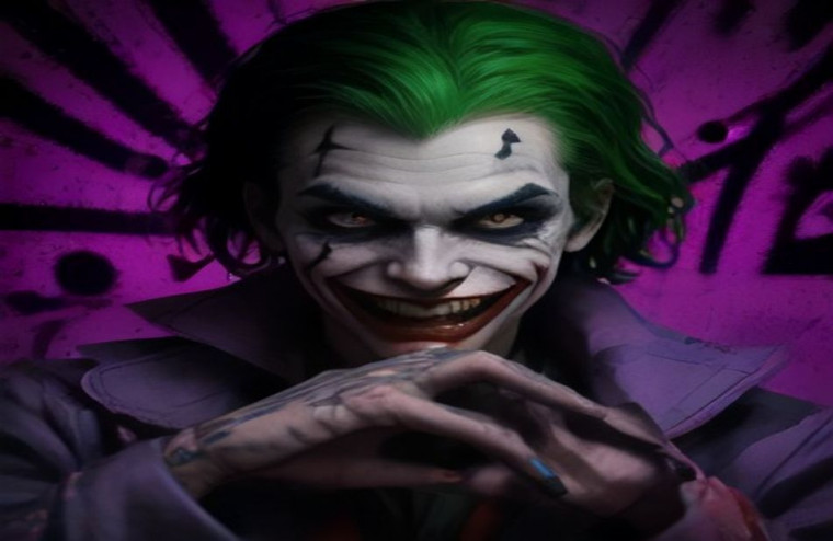 Suicide Squad Joker AI Wallpaper