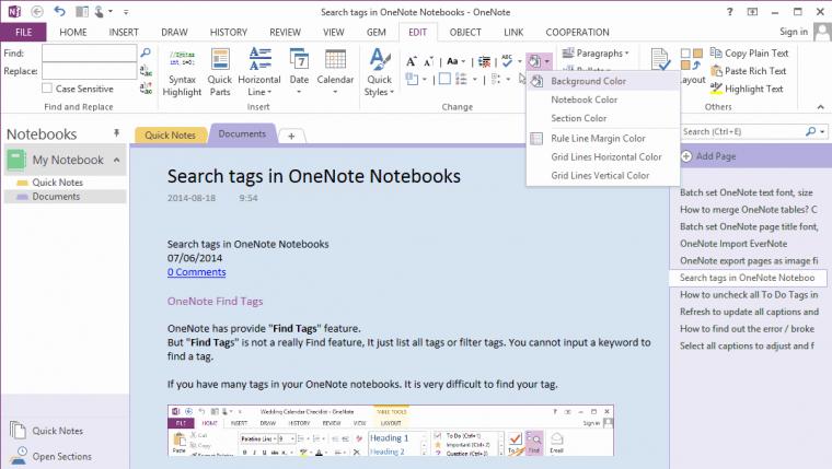 Free download How to set page color to any custom color in onenote 2016  [1280x720] for your Desktop, Mobile & Tablet | Explore 37+ OneNote  Background | OneNote Background,