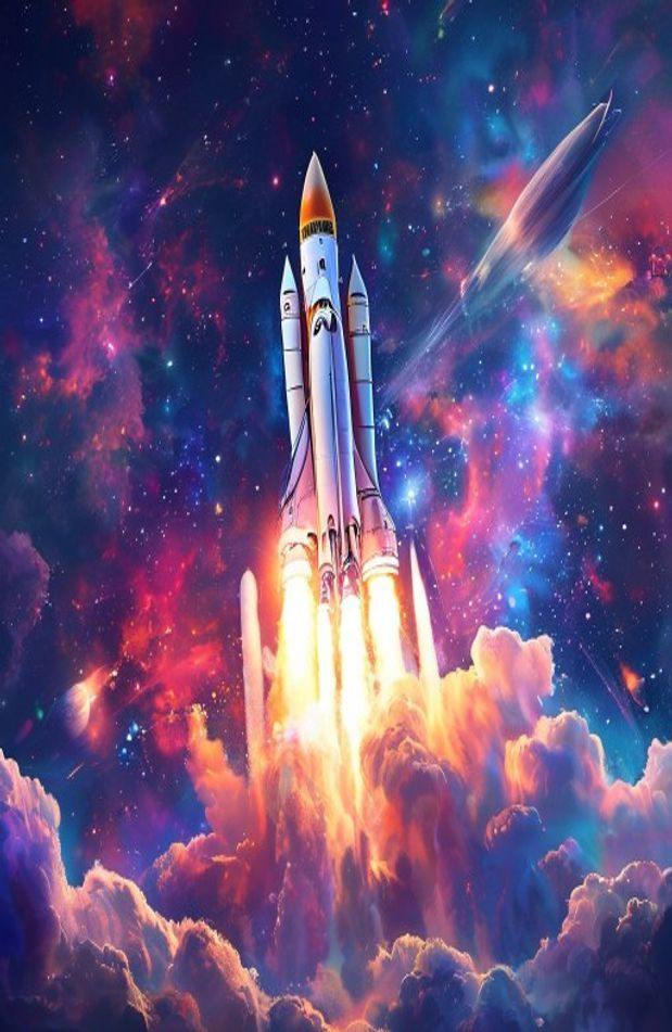 Space Shuttle AI Wallpaper