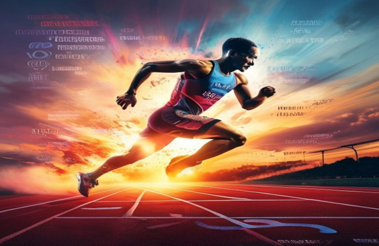 Athlete Motivation AI Wallpaper