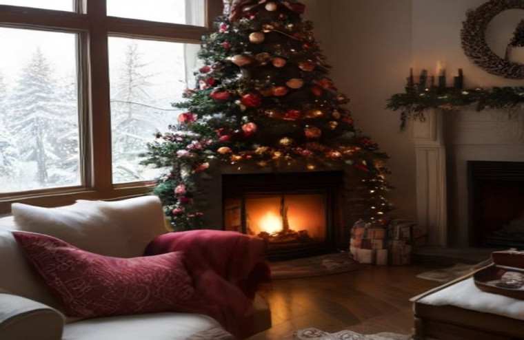 Best Christmas AI Wallpaper