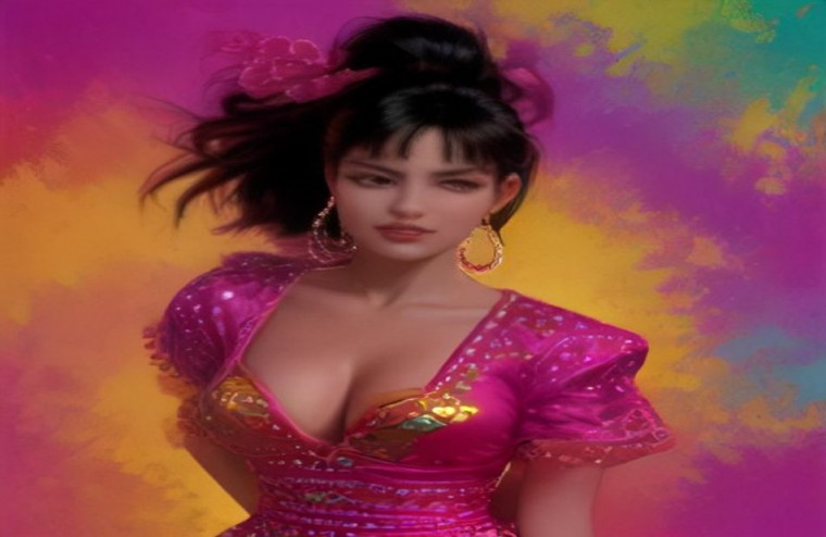 Selena Quintanilla AI Wallpaper