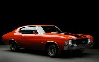 Chevelle Ss Wallpaper Red With Black Stripes 1680