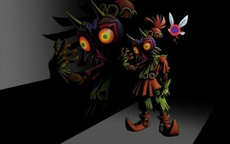 Skull Kid And Tael By Corduroychuck