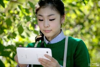 Kim Yuna Samsung Galaxy Tab Wallpaper