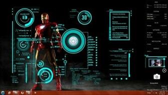Iron Man Theme Wallpaper By Satzwin7