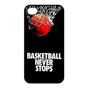 Amazon iPhone 4s Case Basketball Never Stops High