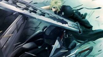 Cloud Strife Anime Wallpaper Image