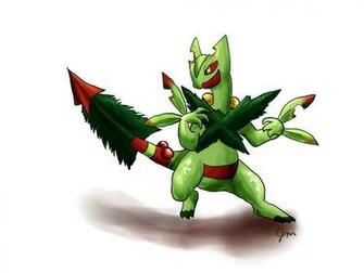 Mega Sceptile By Jaylynessa
