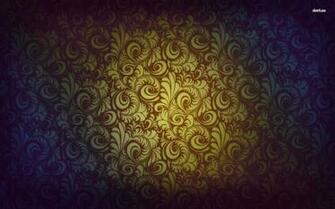 Paisley Design Background Wallpaper Blue Background
