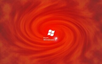 Wallpaper Pack Bright Red Theme Windows Seven Desktop Background