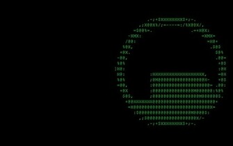 Portal Black Mesa Ascii Artwork Wallpaper Background