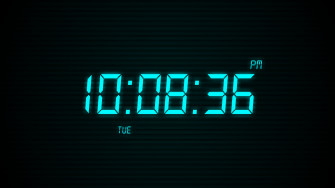 Working Clock Wallpaper On