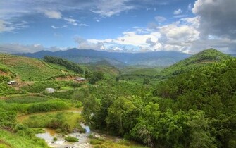 Countryside River Wallpaper
