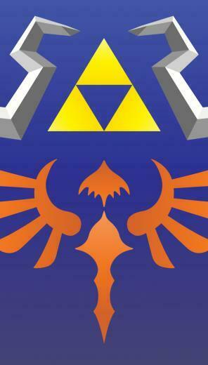 Zelda Triforce iPhone Wallpaper