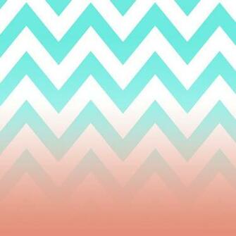 Coral Chevron Desktop Background Mint And