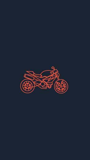 Bike Art Symbol Wallpaper