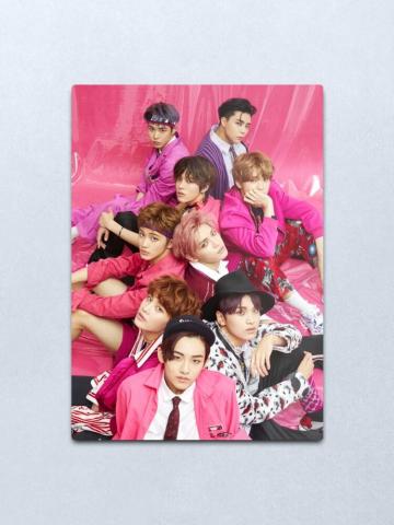 Nct Cherry Bomb Metal Print By Jellycactus